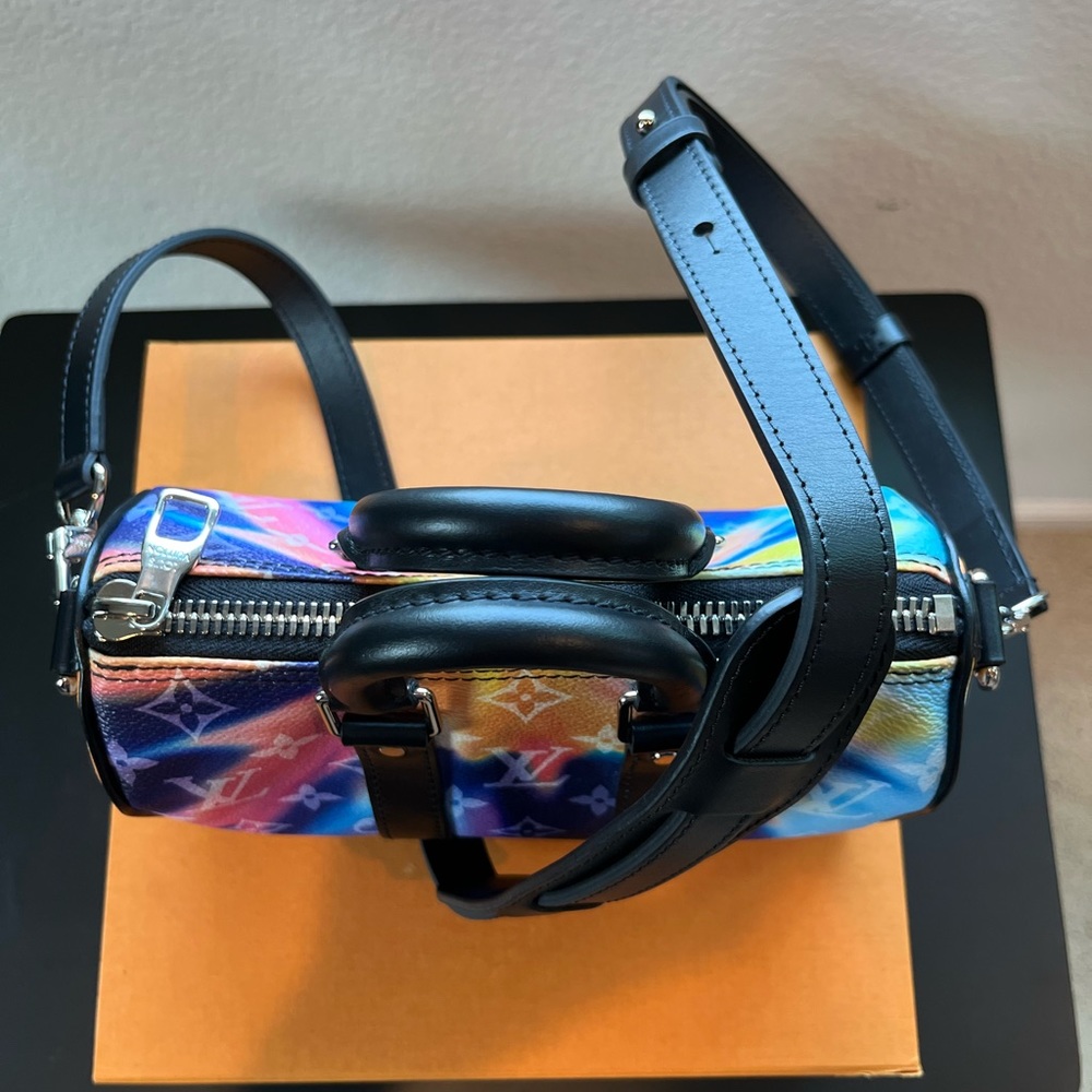 🥰Host Pick🤩🎉🎀 Louis Vuitton Monogram Sunset XS KEEPALL Speedy Nano Mini - Picture 7 of 15